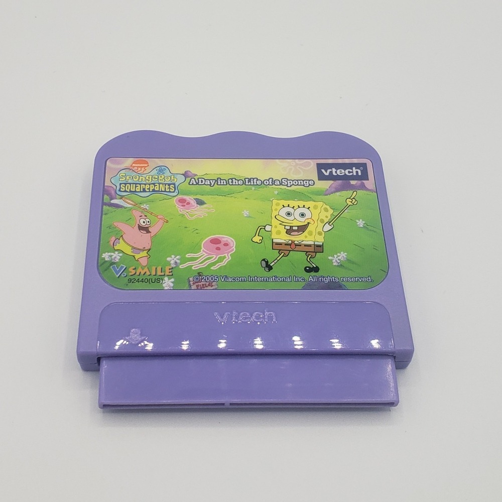 VTech V. Smile Spongebob Squarepants A Day in the‎ Life of a Sponge Smartridge